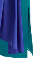 Multicolor Silk Midi Dress 5