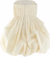 White Silk Short Dress 2