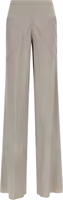 Gray Acetate Flared Pants 1