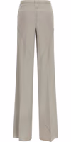 Gray Acetate Flared Pants 2