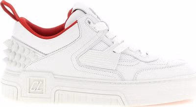 White Calfskin Athletic Sneakers