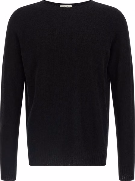 Black Cotton Cardigan