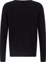 Black Cotton Cardigan 2