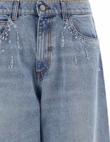 Blue Cotton Jeans Denim 3