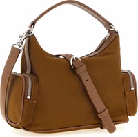 Brown Polyamide Crossbody Bag 2