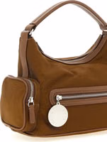 Brown Polyamide Crossbody Bag 3