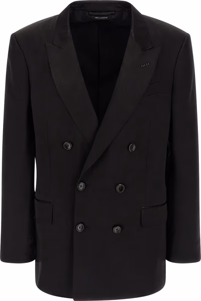 Black Viscose Blazer