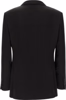 Black Viscose Blazer 2