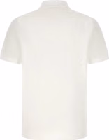 White Cotton Polo Shirt 2