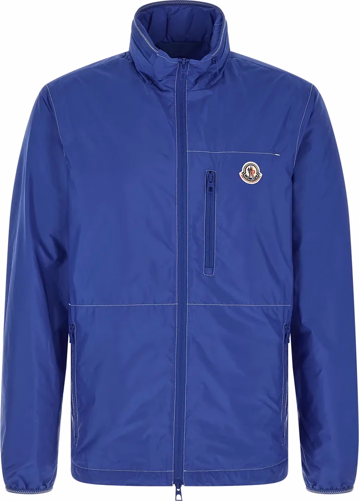 Blue Polyamide Shell Jacket