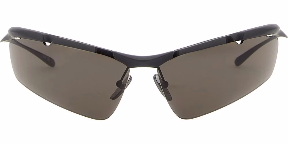 Black Polyamide Sunglasses