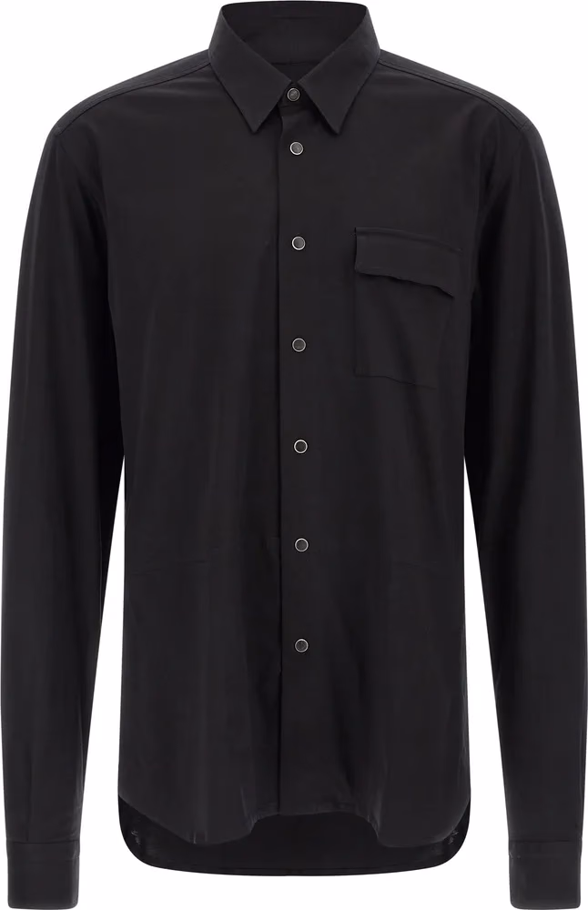 Black Cotton Blouse