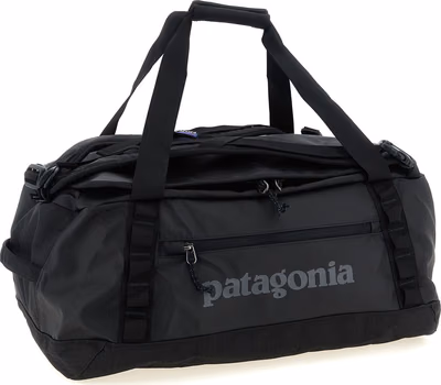Black Polyester Backpack