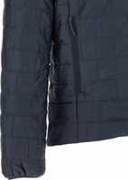 Blue Polyester Full-Length Jacket 4