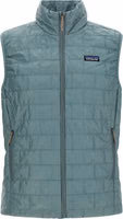 Blue Polyester Sleeveless Jacket 1