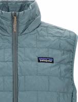 Blue Polyester Sleeveless Jacket 3
