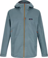 Blue Polyester Shell Jacket 1