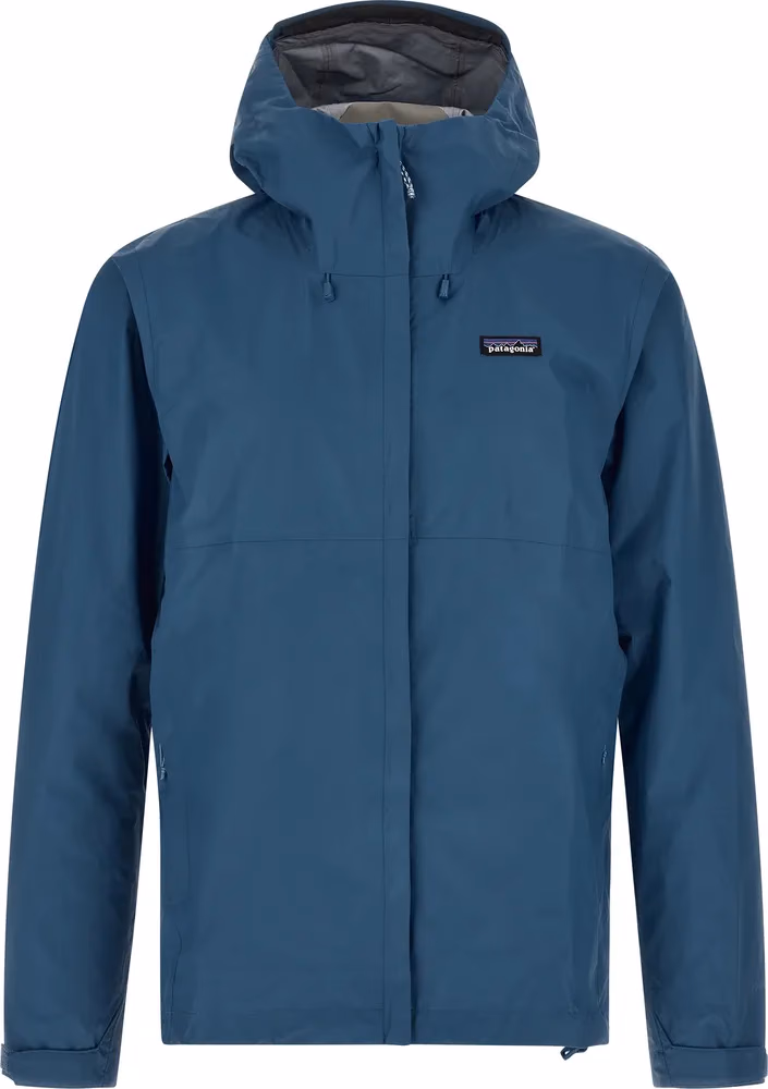 Blue Nylon Shell Jacket