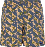 Blue Polyester Swim Shorts 1