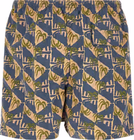 Blue Polyester Swim Shorts 2