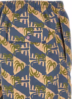 Blue Polyester Swim Shorts 4
