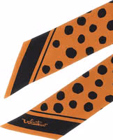 Brown Silk Foulard 3