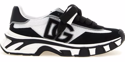 Bicolor Polyester Athletic Sneakers