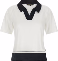 Bicolor Polyester Polo Shirt 1