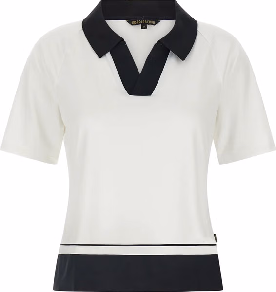 Bicolor Polyester Polo Shirt