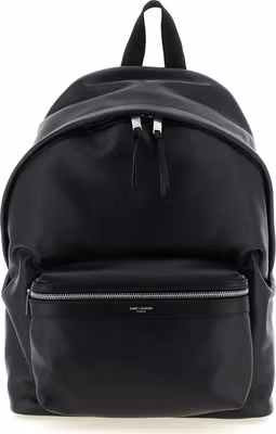 Black Calfskin Backpack