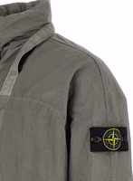 Gray Polyamide Bomber 4
