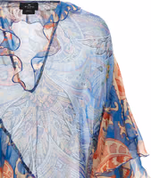 Blue Silk Blouse 3