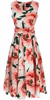 Multicolor Cotton Midi Dress 2