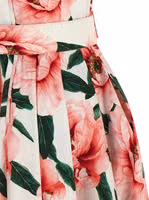 Multicolor Cotton Midi Dress 5