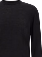 Black Virgin Wool Cardigan 3