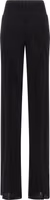 Black Silk Flared Pants 2