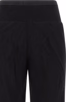 Black Silk Flared Pants 3