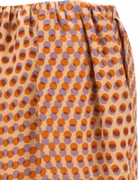Multicolor Silk Midi Skirt 4