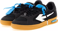 Black Polyester Athletic Sneakers 2