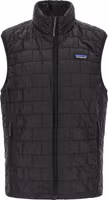 Black Polyester Sleeveless Jacket 1