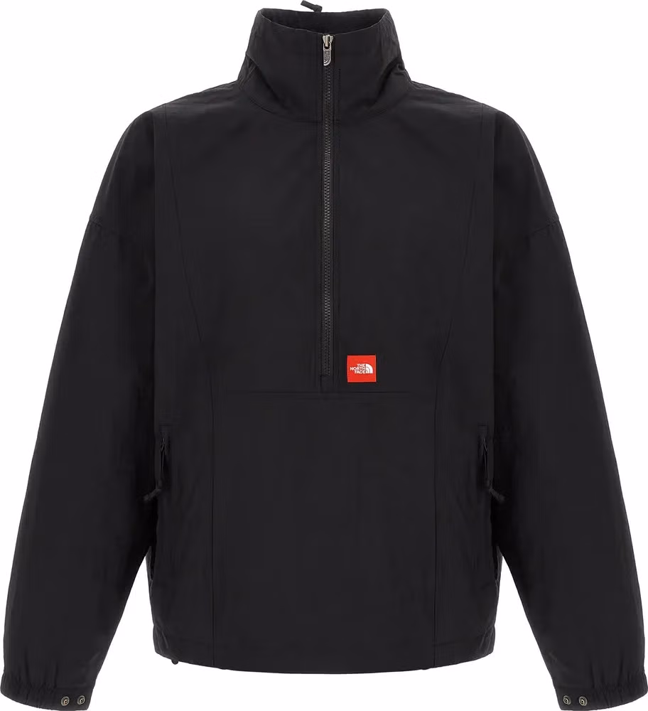 Black Nylon Shell Jacket