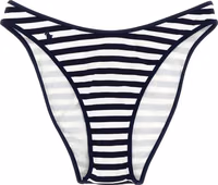 Blue Nylon Bikini 1