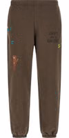 Brown Cotton Joggers (Workout Pants) 1