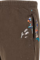 Brown Cotton Joggers (Workout Pants) 4