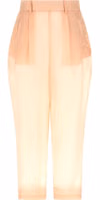 Multicolor Silk Casual Pants 1