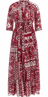 Fuchsia Cotton Long Dress 2