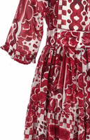 Fuchsia Cotton Long Dress 5