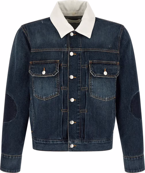 Blue Cotton Denim Jacket
