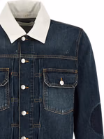 Blue Cotton Denim Jacket 3