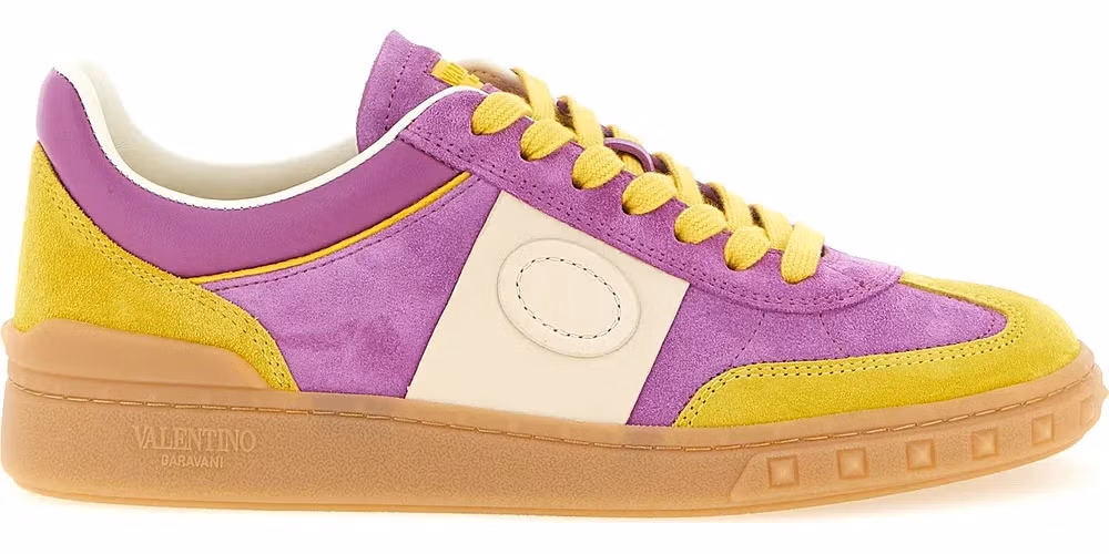 Multicolor Calfskin Athletic Sneakers
